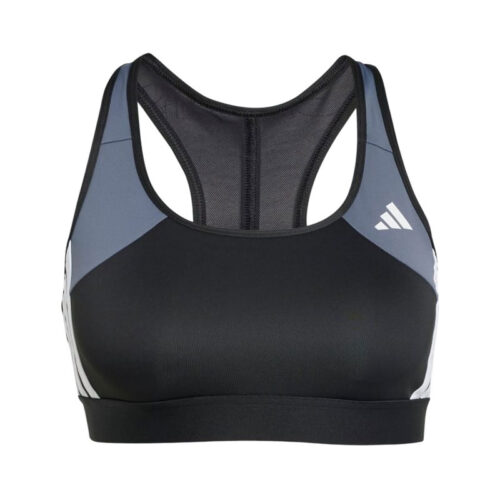 Áo Bra Tập Luyện 3 Sọc Medium Support Powerimpact