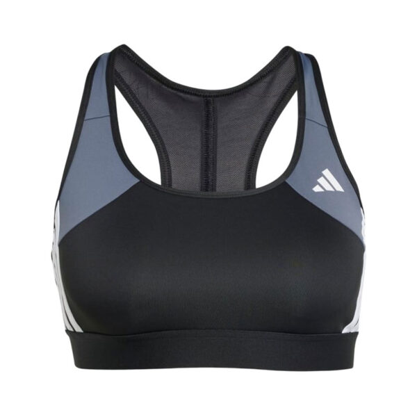 Áo Bra Tập Luyện 3 Sọc Medium Support Powerimpact
