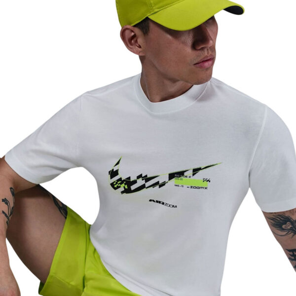 Ao Running Nike Nam Trang Hj3685 100 2 Áo Running Nike Nam Trắng HJ3685-100