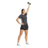 Áo T-shirt tập luyện adidas Train Essentials 3 sọc Nữ