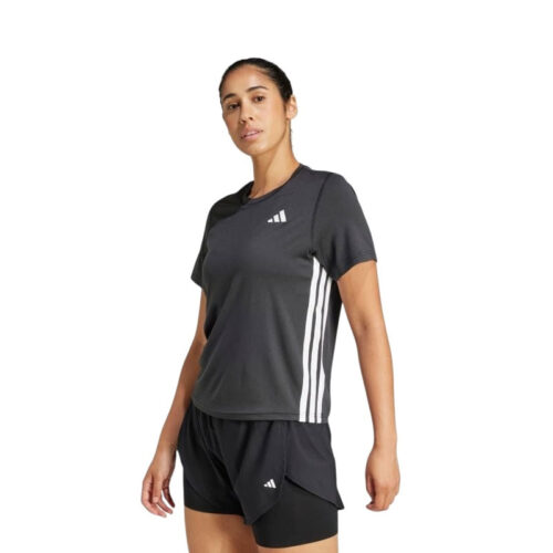 Áo T-shirt tập luyện adidas Train Essentials 3 sọc Nữ