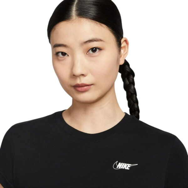 Ao Thun Ngan Tay Nu Nike Sportswear Club 3 Áo Thun Ngắn Tay Nữ Nike Sportswear Club