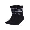 Bộ 3 Đôi Tất Cổ Cao Lót Đệm 3 Sọc Adidas