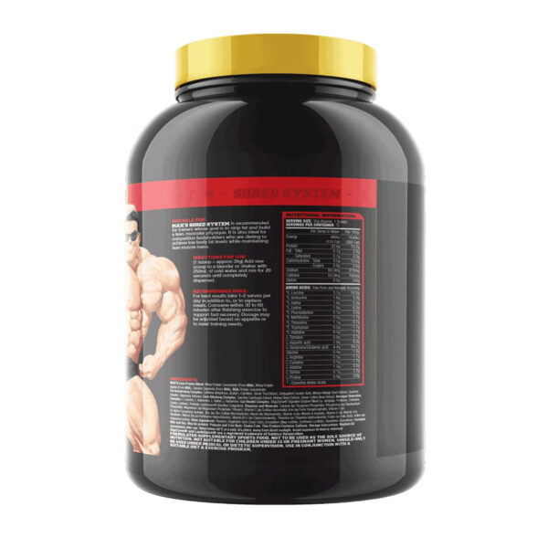 Max's Shredsystem (2,3kg/75ser)