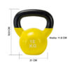 Ta Binh Mau Vang 10kg 2 Tạ bình màu vàng - 10kg